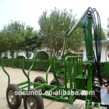 remorque de chargeur de notation de ferme de tracteur